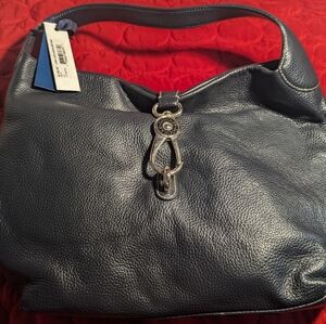 Dooney & Bourke Belvedere Logo Lock Shoulder Bag